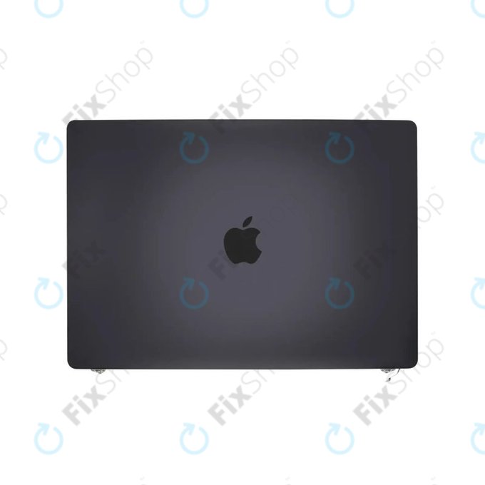 Schermo LCD per MacBook Pro 16", A3403 (2024), con vetro frontale e copertura, Space Black, 661-42325, Genuine Apple