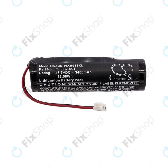 Batteria per WAHL Beretto Black Stealth, Chrome, 93837-001, Li-Ion, 3400mAh, 3.7V, HQ
