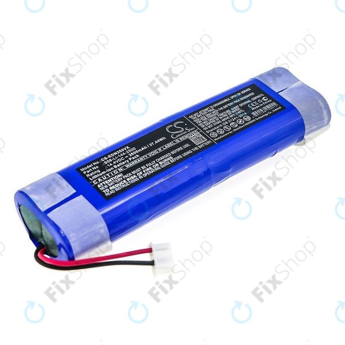 Batteria per Ecovacs Deebot DJ35, DK35, DN55, S08-LI-144-2500, Li-Ion, 2600mAh, 14.4V, HQ