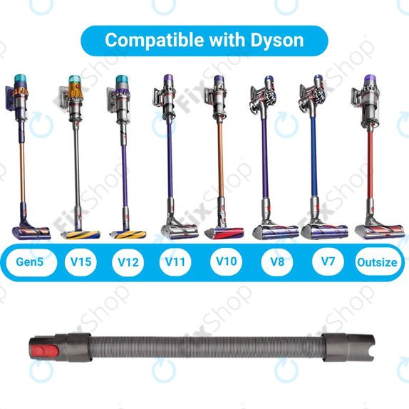 Tubo flessibile di aspirazione per Dyson seriess V, Outsize