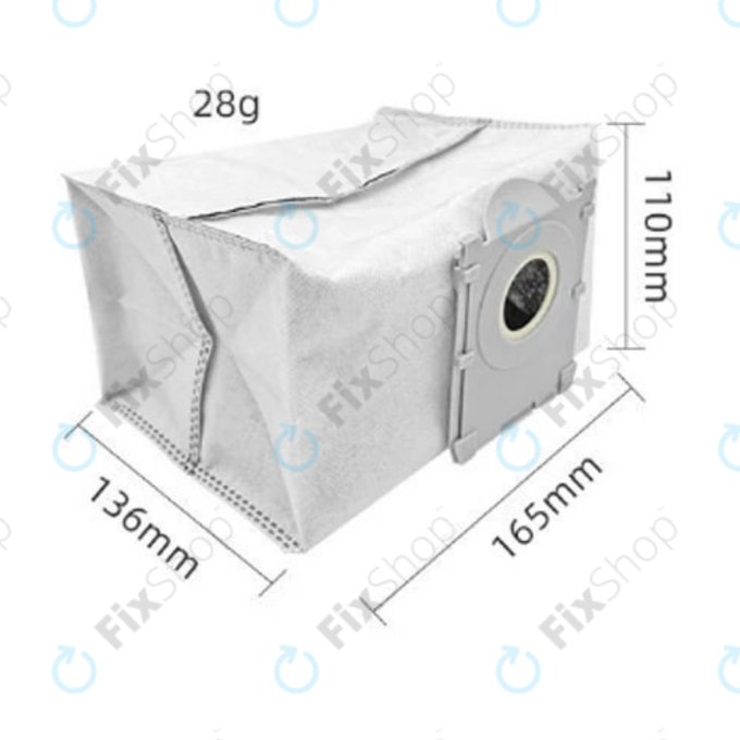 Sacchetto per aspirapolvere, 4 pz. per Ecovacs X11, X11 Omni, X11 Pro, X11 Pro Omni