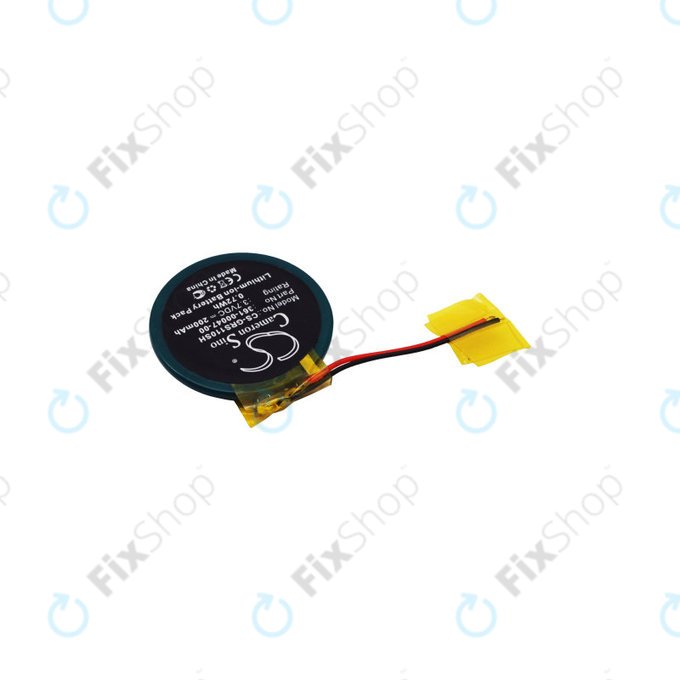 Batteria per Garmin Approach S1, S3 S4 Forerunner 110 210 S1 361-00047-00, Li-Ion, 200mAh, 3.7V, HQ