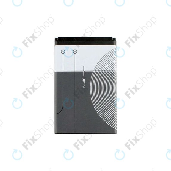 Batteria per Nokia 107, 108, C2-05, X2, 1000, 2000, 3000, 5000, 6000, 7000-series, BL-4C, 890mAh