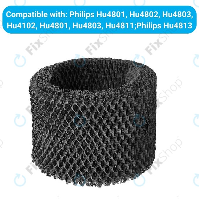 Filtro di umidificazione per Philips Hu4801, Hu4802, Hu4803, Hu4102, Hu4801, Hu4803, Hu4811, Hu4813