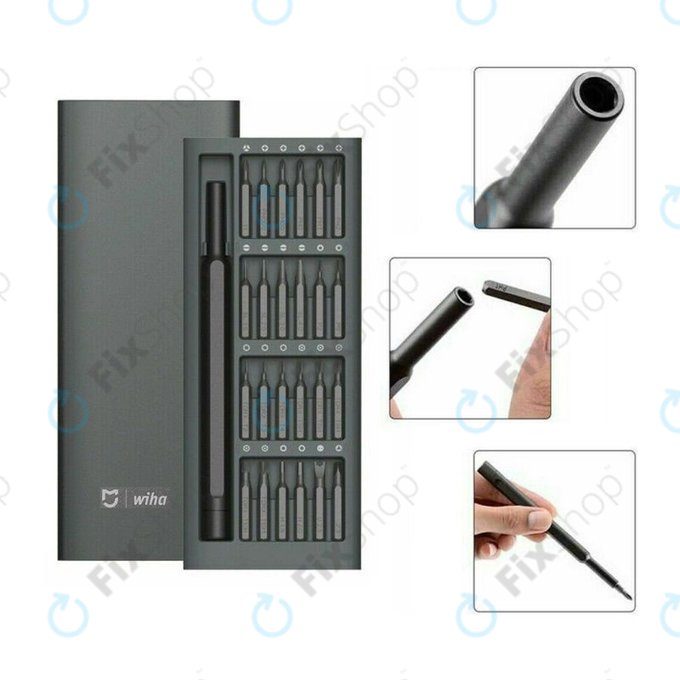 Set cacciaviti di precisione magnetici multiuso 25 in 1, Xiaomi Mijia Wiha
