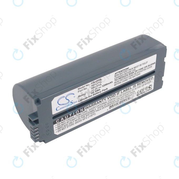 Batteria per Canon Selphy CP100, CP1000, NB-CP1L, Li-Ion, 1200mAh, 22.2V, HQ