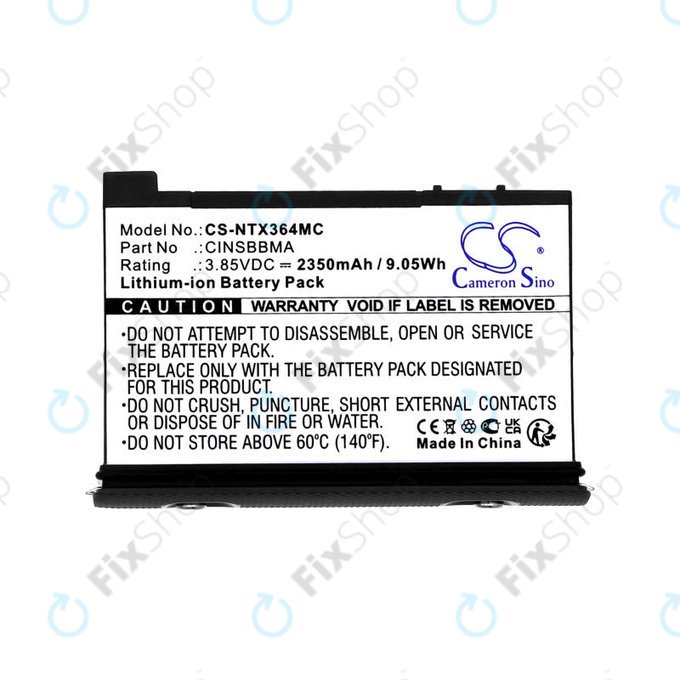 Batteria per Insta360 One X4, CINSBBMA, Li-Ion, 2350mAh, 3.85V, HQ