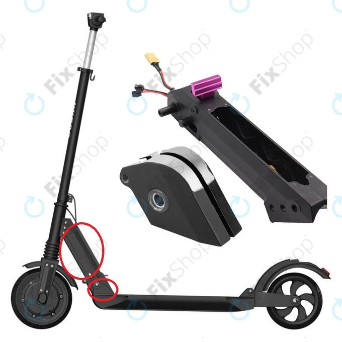 Set asta di piegatura e cavi per Kugoo S1, S1 Pro, S2, S3