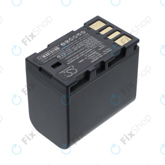 Batteria per JVC EX-Z2000, GR-D720, D740, D750, D770, BN-VF823, Li-Ion, 2400mAh, 7.4V, HQ