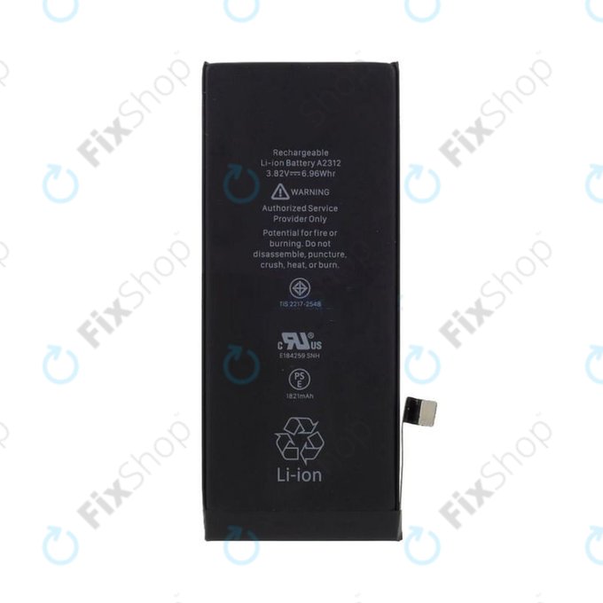 Batteria per iPhone SE (2nd Gen 2020), 1821mAh, A2312, Service Pack