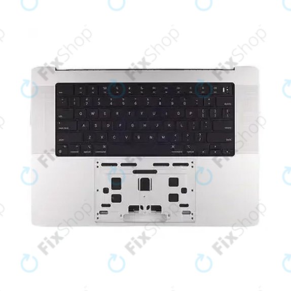 Top case con tastiera US e batteria per MacBook Pro 16", A3403 (2024), Silver, 661-42824, Genuine Apple