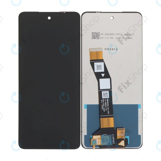 Schermo LCD per MotGoldla Moto G04, Vetro touch senza cornice