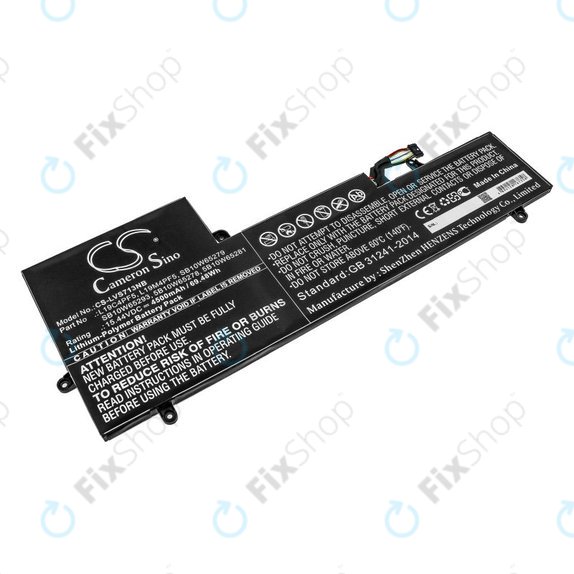 Batteria per Lenovo Yoga Slim 7-15IIL, L19C4PF5, Li-Pol, 4500mAh, 15.44V, HQ