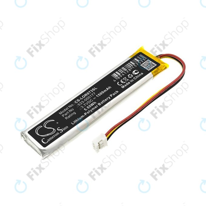 Batteria per Logitech Mx Keys, 533-000177, Li-Pol, 1500mAh, 3.7V, HQ