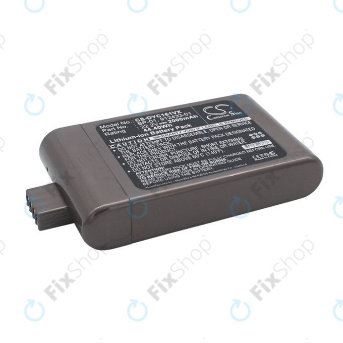 Batteria per Dyson DC12, DC16, BP-01, 912433-01, Li-Ion, 2000mAh, 22.2V, HQ