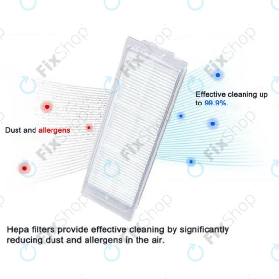 Set di ricambio per Xiaomi Mi Robot Vacuum Mop 2 Pro, 2 Lite (2x spazzola principale, 4x filtro, 4x spazzola laterale)