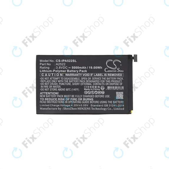 Batteria A2522 per Apple iPad Mini 6, 5000mAh, HQ
