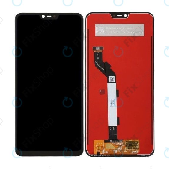 Schermo LCD per Xiaomi Mi 8 Lite, Vetro touch senza cornice