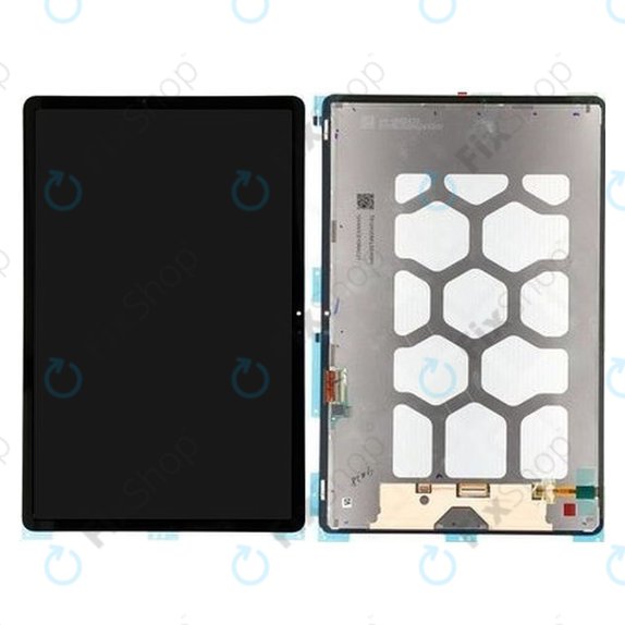 Schermo per Samsung Galaxy Tab S7 FE 5G T736B, Mystic Black, Vetro touch con cornice, GH82-25897A, Genuine Service Pack