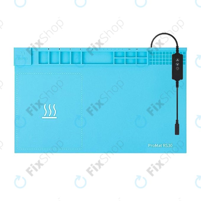 Tappetino riscaldante separatore schermo LCD 45 x 28 cm, Refox ProMat RS30