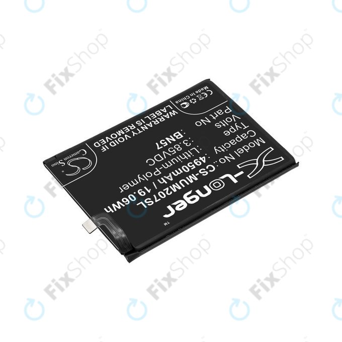 Batteria per Xiaomi Poco X3 NFC M2107J20CG, 4950mAh, Li-Pol, 3.85 V, BN57, HQ