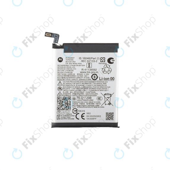 Batteria per Motorola Razr 60 Ultra, RS35, SB18E50882, 3520mAh, Genuine Service Pack