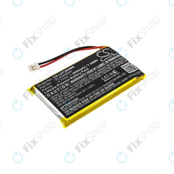 Batteria per Luvion Prestige Touch 2, PL654065H, Li-Pol, 2000mAh, 3.7V, HQ