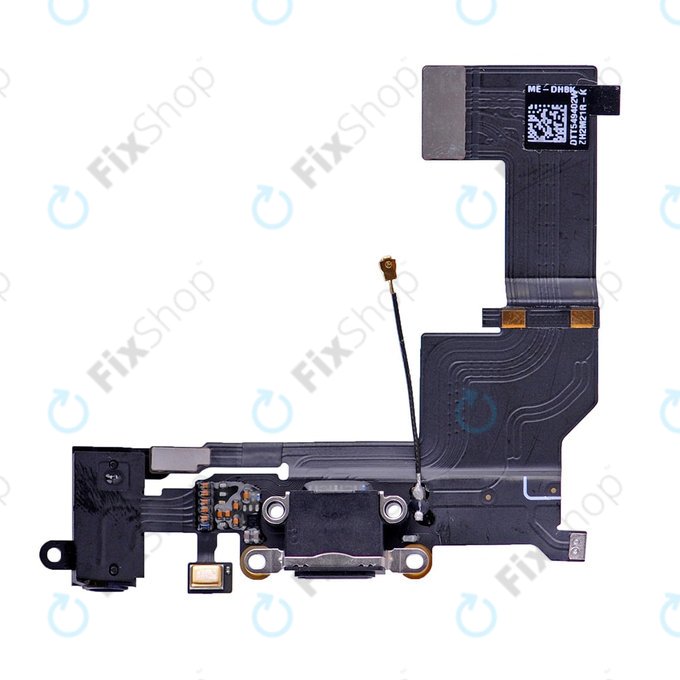 Connettore di ricarica con Cavo flex per iPhone SE, Black