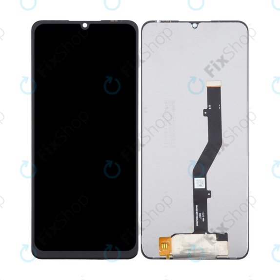 Schermo LCD per ZTE Blade A72s, Vetro touch senza cornice