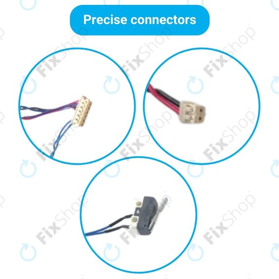 Ruota con motore (destra) per Ecovacs Deebot serie N, serie T, serie Ozmo