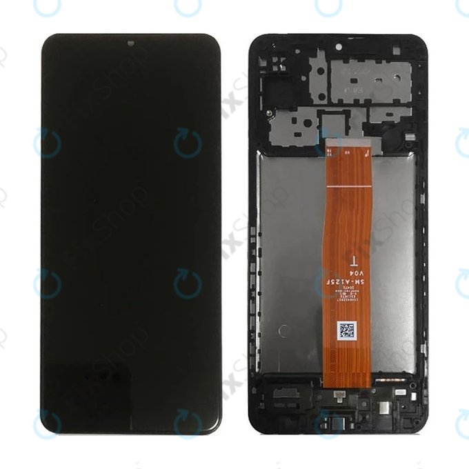 Schermo per Samsung M12 M127F, Vetro touch con cornice