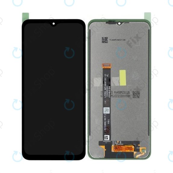 Schermo per Samsung Xcover 7 G556B, Vetro touch senza cornice, GH82-33685A, Genuine Service Pack