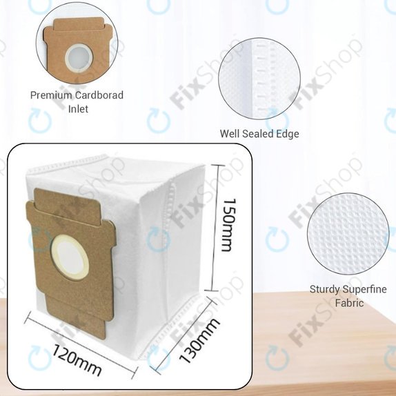Sacchetto per aspirapolvere, 4 pz. per iRobot Roomba Max 705, Plus 504, 505