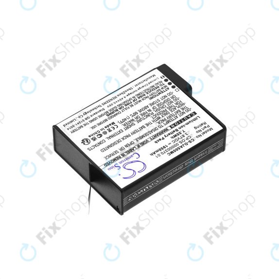 Batteria per DJI Osmo Action 5, CP.OS.00000370.01, Li-Ion, 1950mAh, 3.87V, HQ