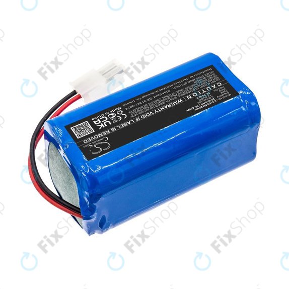 Batteria per Ecovacs Deebot M82, Tesla RoboStar T50 T60 T80 Pro BL7402A, Li-Ion, 2600mAh, 14.8V, HQ
