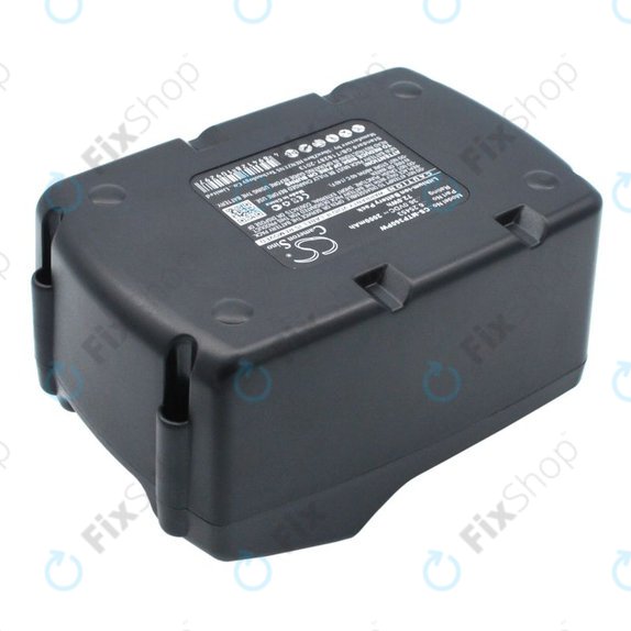 Batteria per Metabo Ahs36v, Bha 36 Ltx Compact, 6.25453, Li-Ion, 2000mAh, 36V, HQ