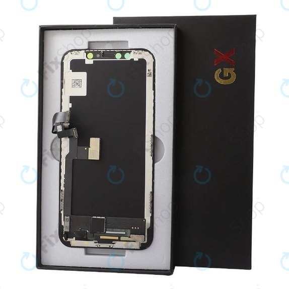 Schermo Hard OLED per iPhone 13 Mini, Vetro touch con cornice, FixPremium