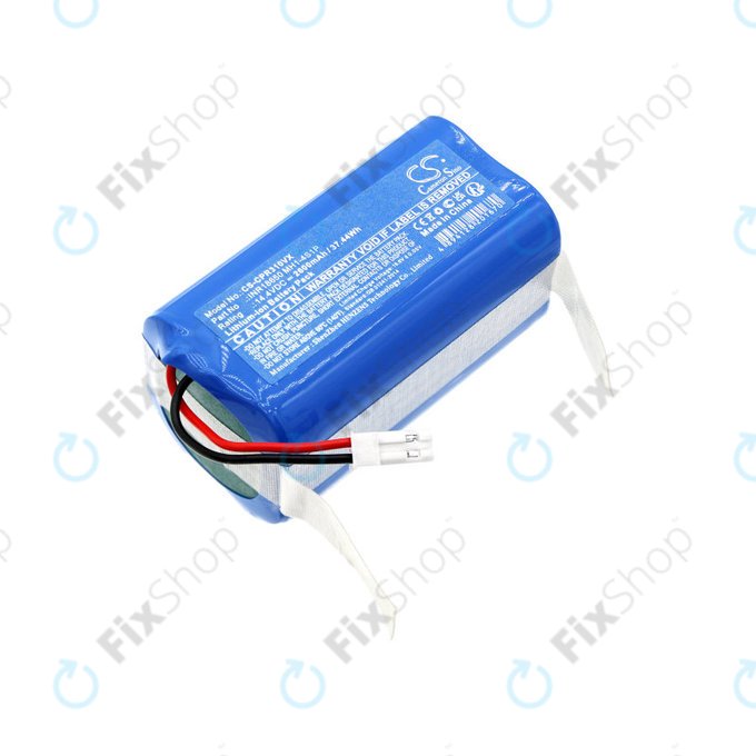 Batteria per Concept VR3110, VR3115 VR3000 INR18650 MH1-4S1P, Li-Ion, 2600mAh, 14.4V, HQ