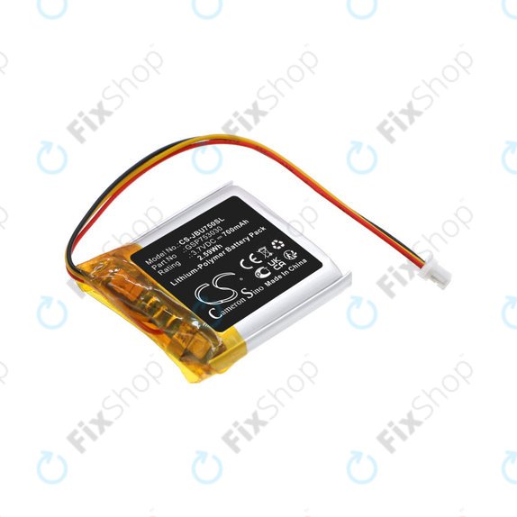 Batteria per JBL Tune 750, GSP753030, Li-Pol, 3.7V, 700mAh, HQ