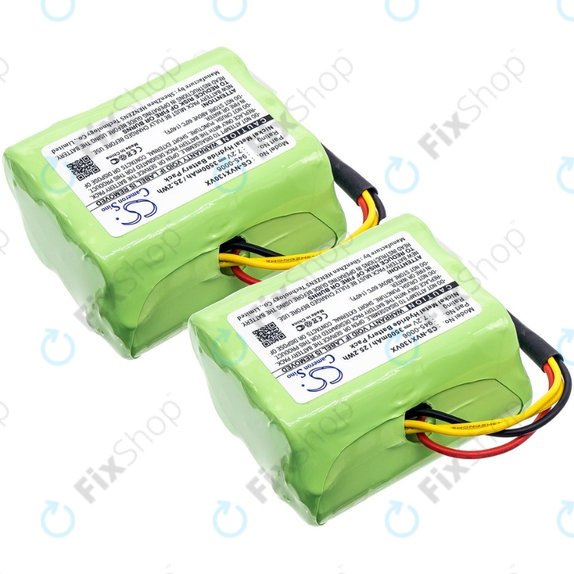 Batteria per Vorwerk Kobold VX100, Pack 945-0006, Ni-MH, 3500mAh, 7.2V, HQ