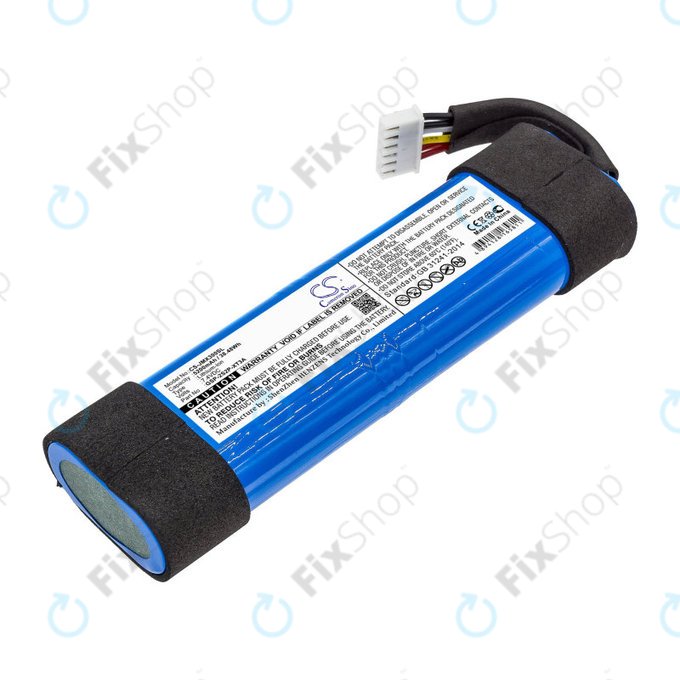 Batteria per JBL Xtreme 3, GSP-2S2P-XT3A, Li-Ion, 5200mAh, 7.4V, HQ
