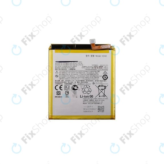 Batteria per Motorola Moto G8 Plus, KD40, SB18C52857, 4000mAh, Genuine Service Pack