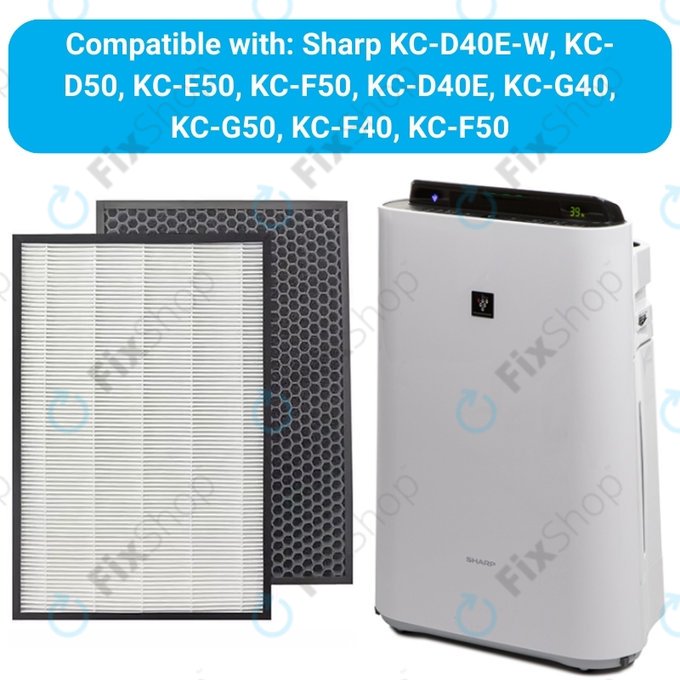 Filtro HEPA per Sharp KC-seriess (Activated carbon)