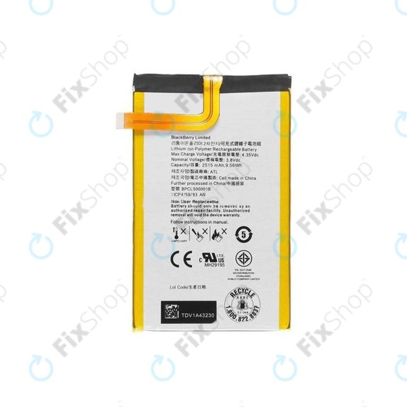 Batteria per Blackberry Classic Q20, BPCLS00001B, 2515mAh