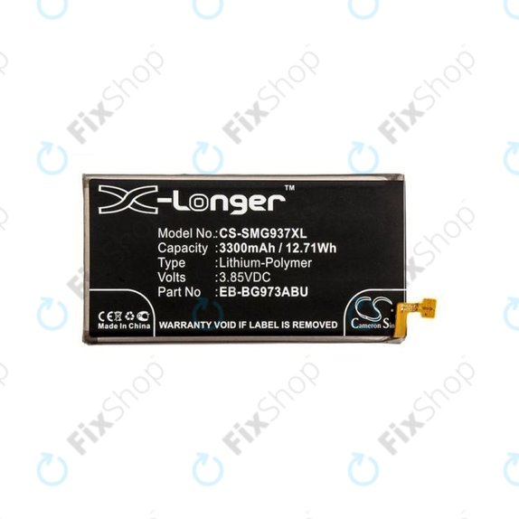 Batteria per Samsung S10 G973F, EB-BG973ABU, 3300mAh, HQ