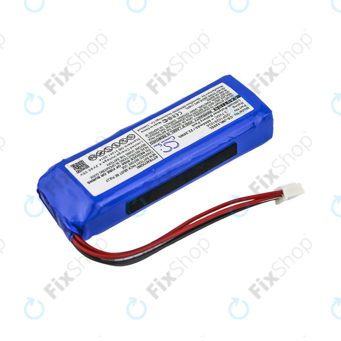Batteria per JBL Charge 3 (2016), Li-Pol, 6000mAh, HQ