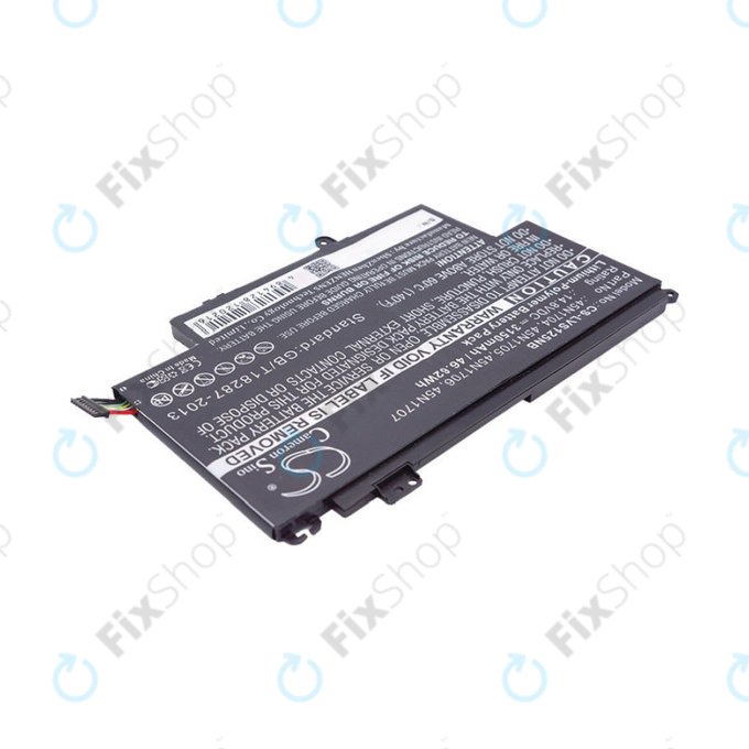 Batteria per Lenovo ThinkPad Yoga 12, Yoga S1, 45N1704, Li-Pol, 3150mAh, 14.8V, HQ