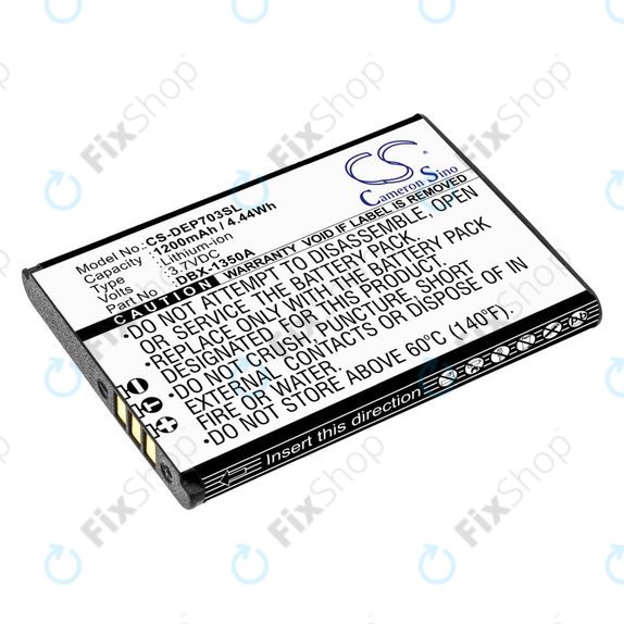 Batteria per Doro 7030, 7031, DFC-0270, 7080, DBX-1350A, Li-Ion, 3.7V, 1200mAh, HQ