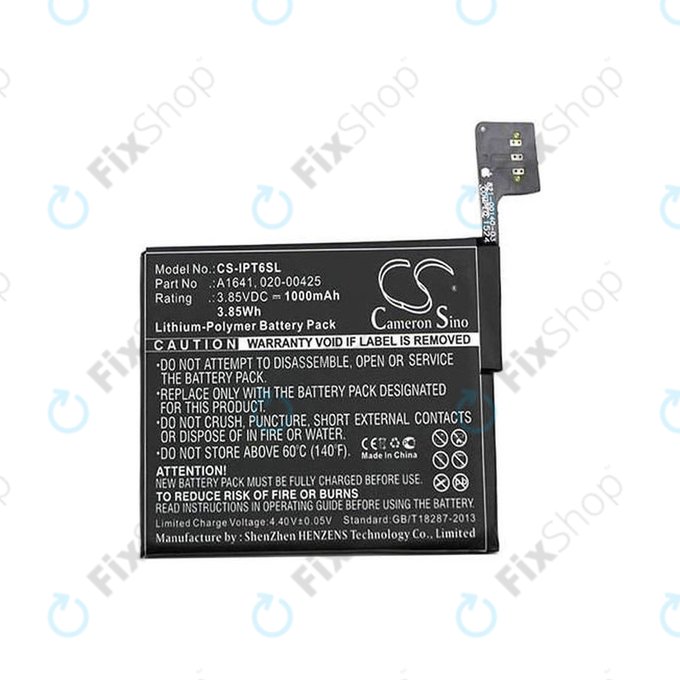 Batteria A1641 per iPod Touch (6th Gen), 1000mAh, HQ
