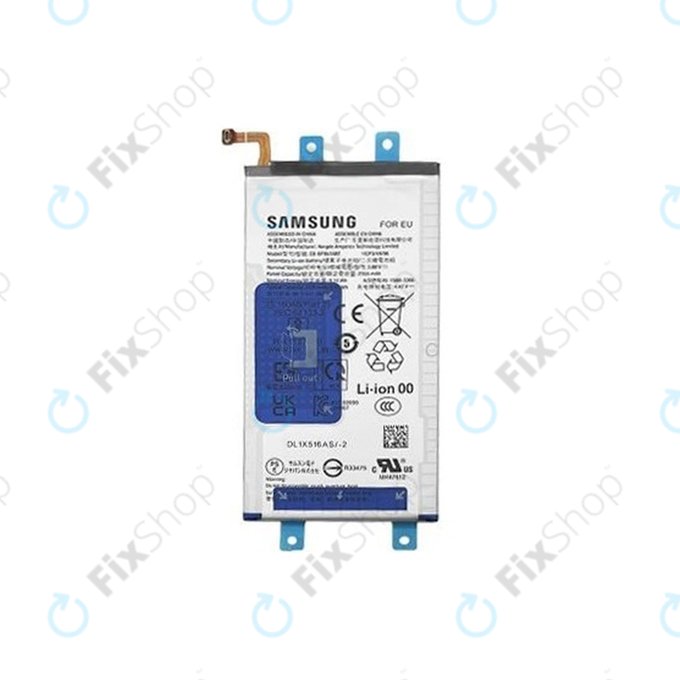 Batteria per Samsung Z Fold 6 F956B, inferiore, EB-BF957ABE, GH82-35048A, 2425mAh, Genuine Service Pack